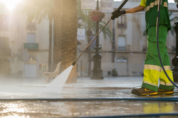 Post-Construction Pressure Washing in West Jordan, UT